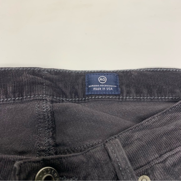 AG The Stevie Slim Straight Brown Corduroy Pants Brown 27R - Picture 3 of 12